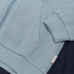 New Minymo Børne Hættetrøje - Ashley Blue