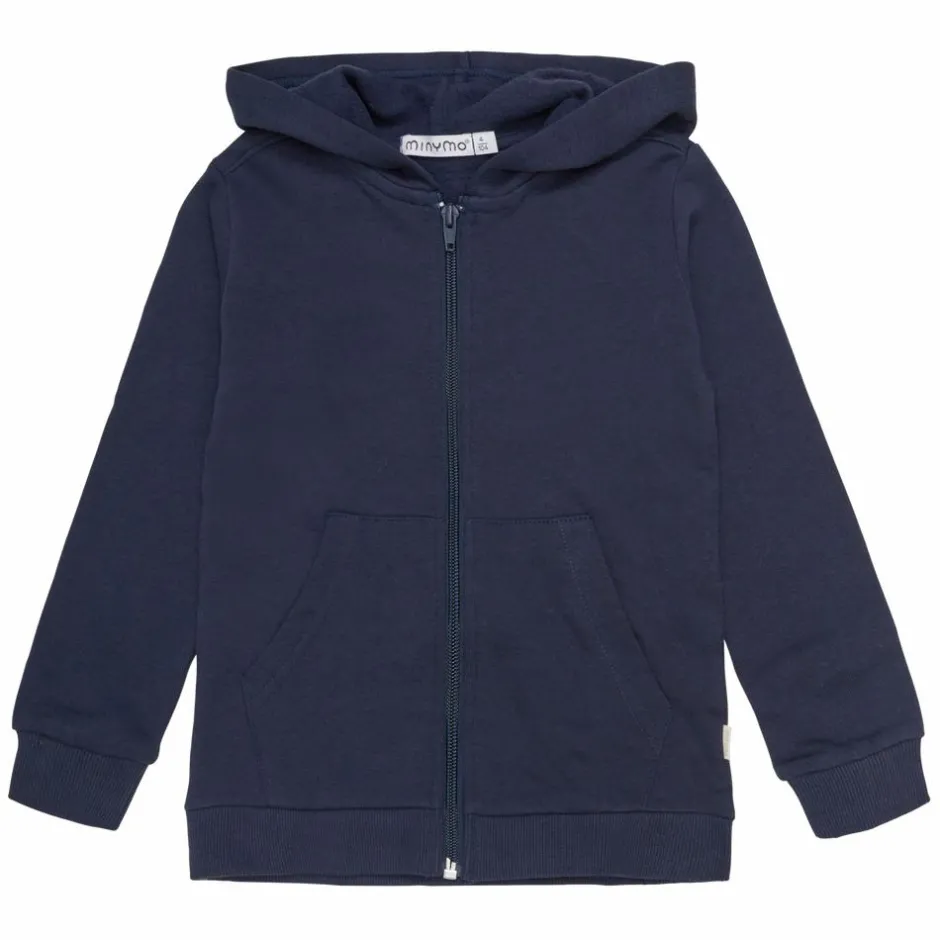 Minymo Børne Hættetrøje - Dark Olive