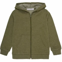 Minymo Børne Hættetrøje - Dark Olive