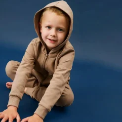 New Minymo Børne Hættetrøje - Fossil