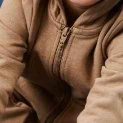 New Minymo Børne Hættetrøje - Fossil