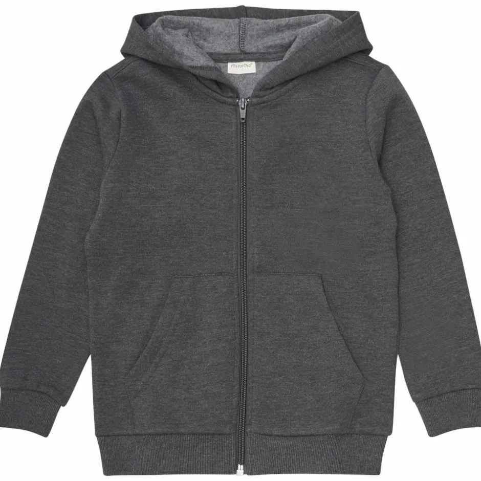 New Minymo Børne Hættetrøje - Fossil