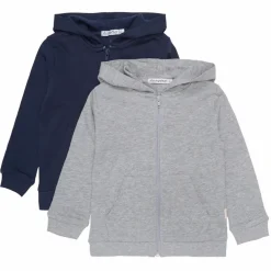 Online Minymo Børne Hættetrøje - Grey Melange