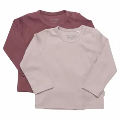 Online Minymo Børne Langærmet t-shirt i økologisk bomuld - Violet Ice