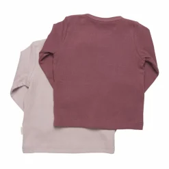 Online Minymo Børne Langærmet t-shirt i økologisk bomuld - Violet Ice