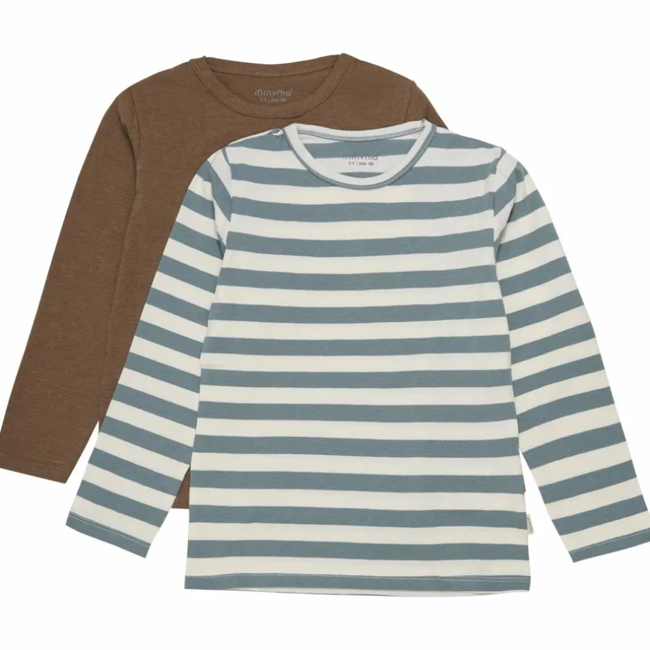 Clearance Minymo Børne Langærmet t-shirt - Toffee