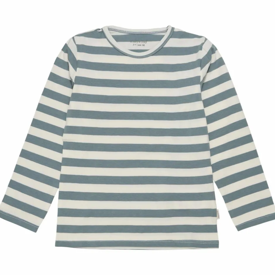 Clearance Minymo Børne Langærmet t-shirt - Toffee
