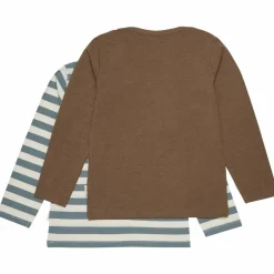 Clearance Minymo Børne Langærmet t-shirt - Toffee