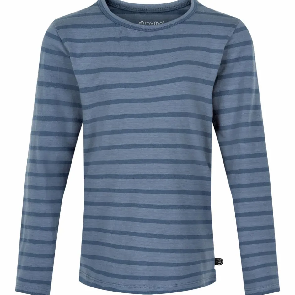 Discount Minymo Børne Langærmet t-shirt - New Navy