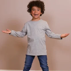 Hot Minymo Børne Langærmet t-shirt - Dark Navy