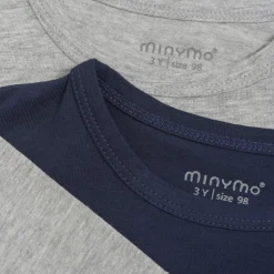 Hot Minymo Børne Langærmet t-shirt - Dark Navy