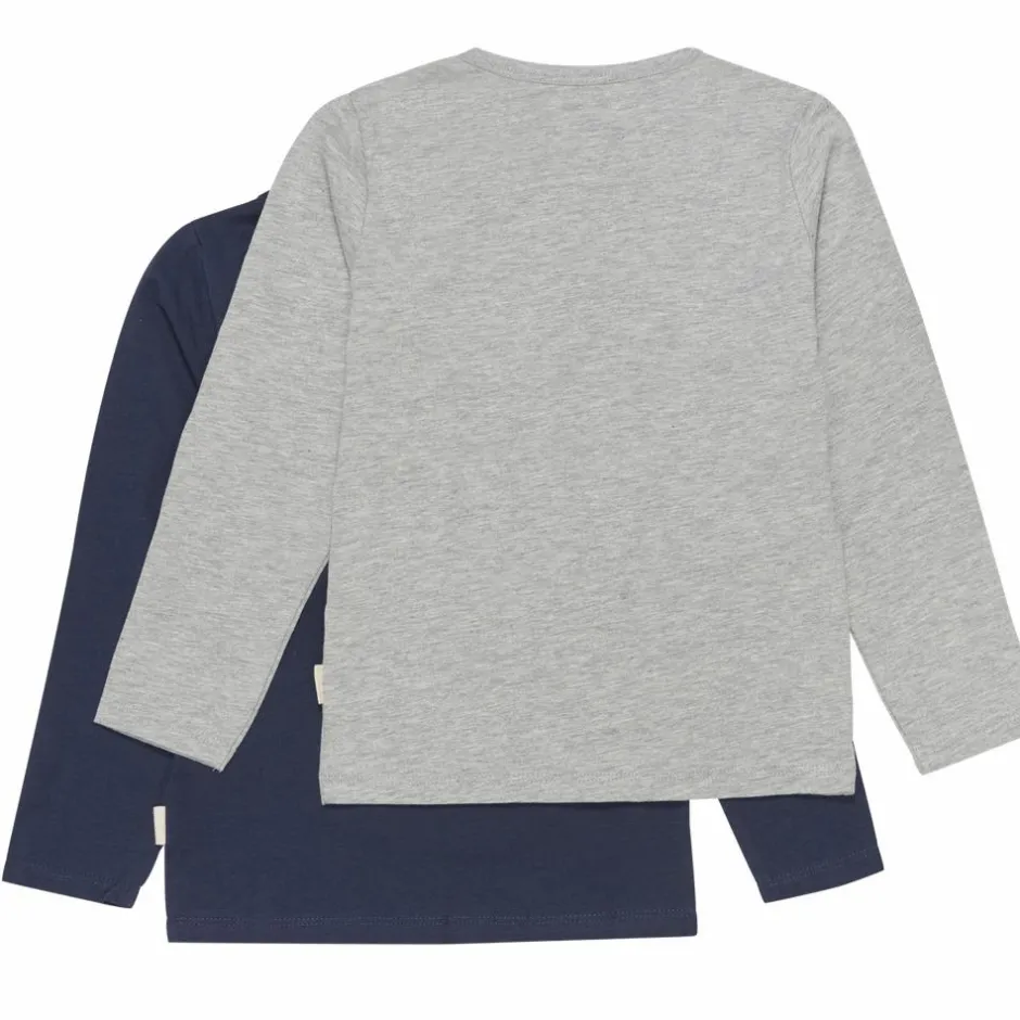 Hot Minymo Børne Langærmet t-shirt - Dark Navy