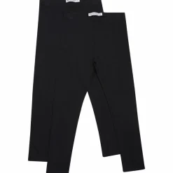 Hot Minymo Børne Leggings - Anthacite Black
