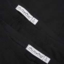 Hot Minymo Børne Leggings - Anthacite Black
