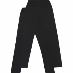 Clearance Minymo Børne Leggings - Anthacite Black
