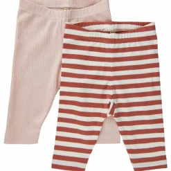 Clearance Minymo Børne Leggings i økologisk bomuld - Canyon Rose