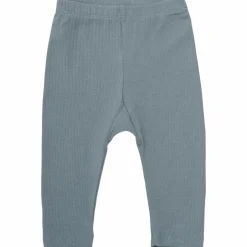 Clearance Minymo Børne Leggings i økologisk bomuld - Goblin Blue