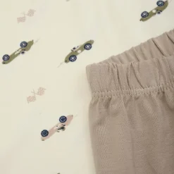 New Minymo Børne Nattøjssæt i bambus - Overland Trek