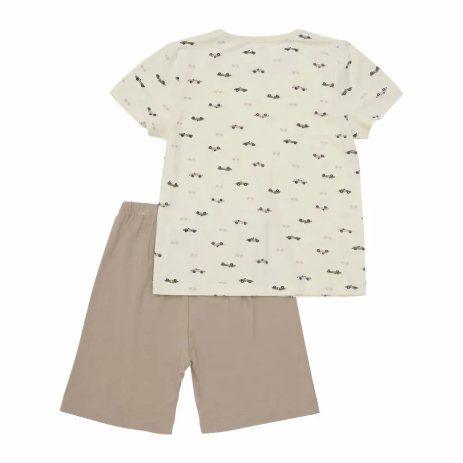 New Minymo Børne Nattøjssæt i bambus - Overland Trek