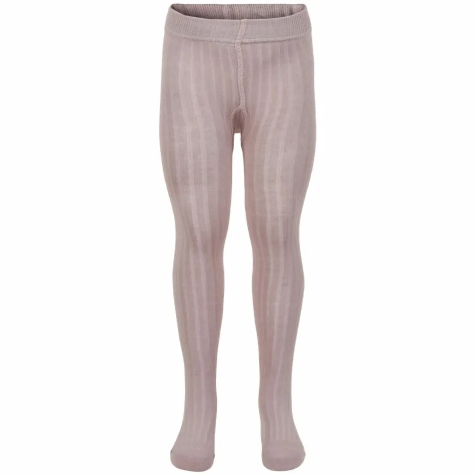 New Minymo Børne Strømpebukser - Rose Smoke