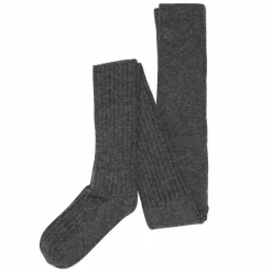 Best Minymo Børne Strømpebukser i uldmix - Grey Melange