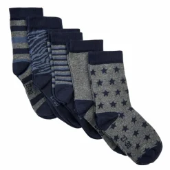 Online Minymo Børne Strømper - Dark Grey Melange