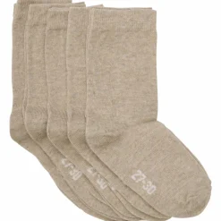 Hot Minymo Børne Strømper - Silver Mink Melange