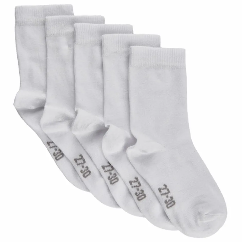 New Minymo Børne Strømper - White