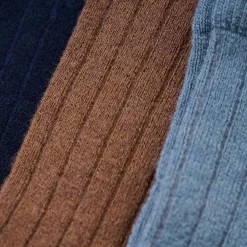 Online Minymo Børne Strømper i uldmix - Dark Navy