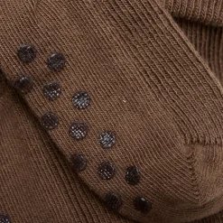 Online Minymo Børne Strømper m. non-slip - Coffee Liquer