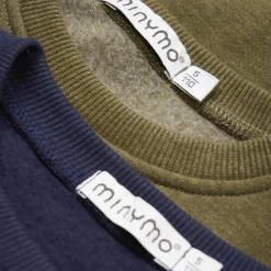 Minymo Børne Sweatshirt - Dark Olive