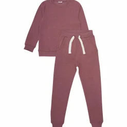 Clearance Minymo Børne Sweatsæt - Apple Butter