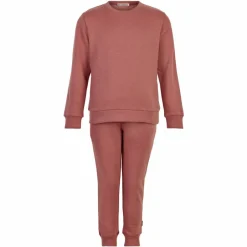 New Minymo Børne Sweatsæt - Canyon Rose