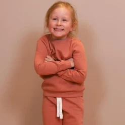 New Minymo Børne Sweatsæt - Canyon Rose