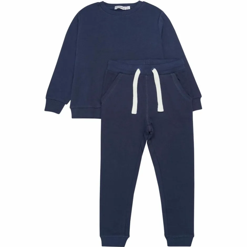 Discount Minymo Børne Sweatsæt - Dark Navy