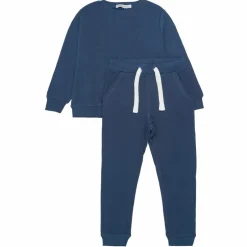 Sale Minymo Børne Sweatsæt - New Navy (Insignia Blue)