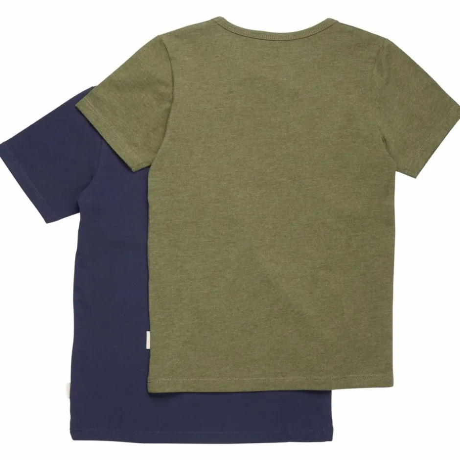 Sale Minymo Børne T-shirt - Dark Olive