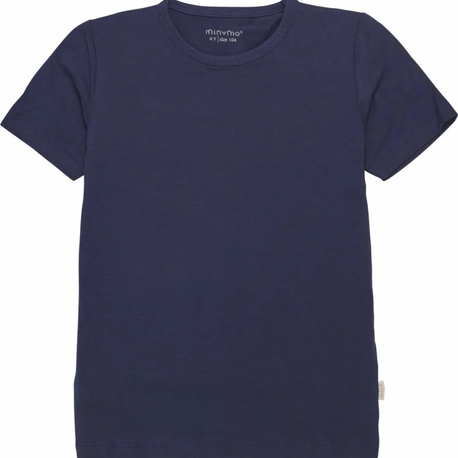 Sale Minymo Børne T-shirt - Dark Navy