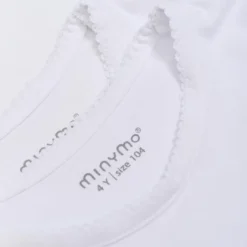 Outlet Minymo Børne T-shirt - White