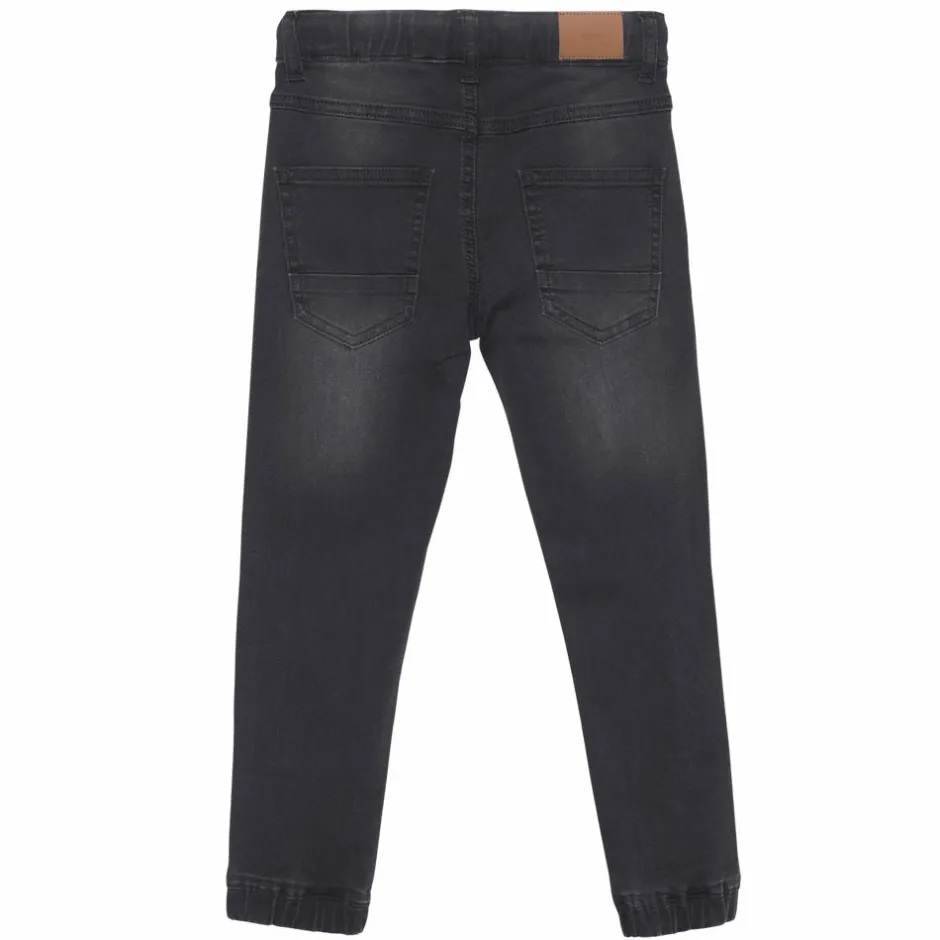 Best Minymo Drenge Jeans i økologisk bomuld - Grey Black