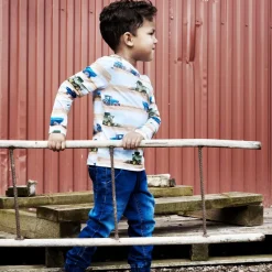 Outlet Minymo Drenge Jeans i økologisk bomuld - Dark Blue Denim