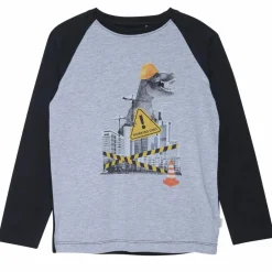 Sale Minymo Drenge Langærmet t-shirt - Tap Shoe