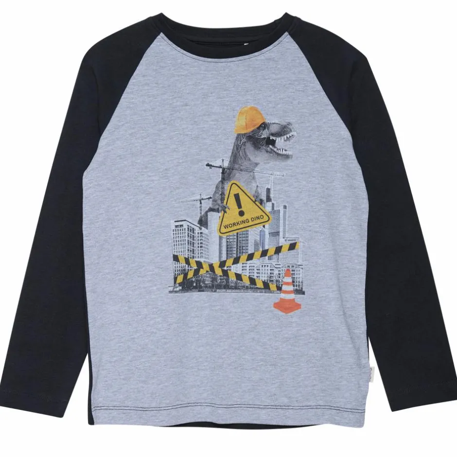 Sale Minymo Drenge Langærmet t-shirt - Tap Shoe