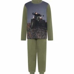 Best Minymo Drenge Nattøjssæt i økologisk bomuld - Olivine