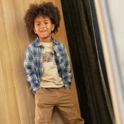 Hot Minymo Drenge Skjorte - China Blue