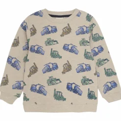 Discount Minymo Drenge Sweatshirt - Beige Melange