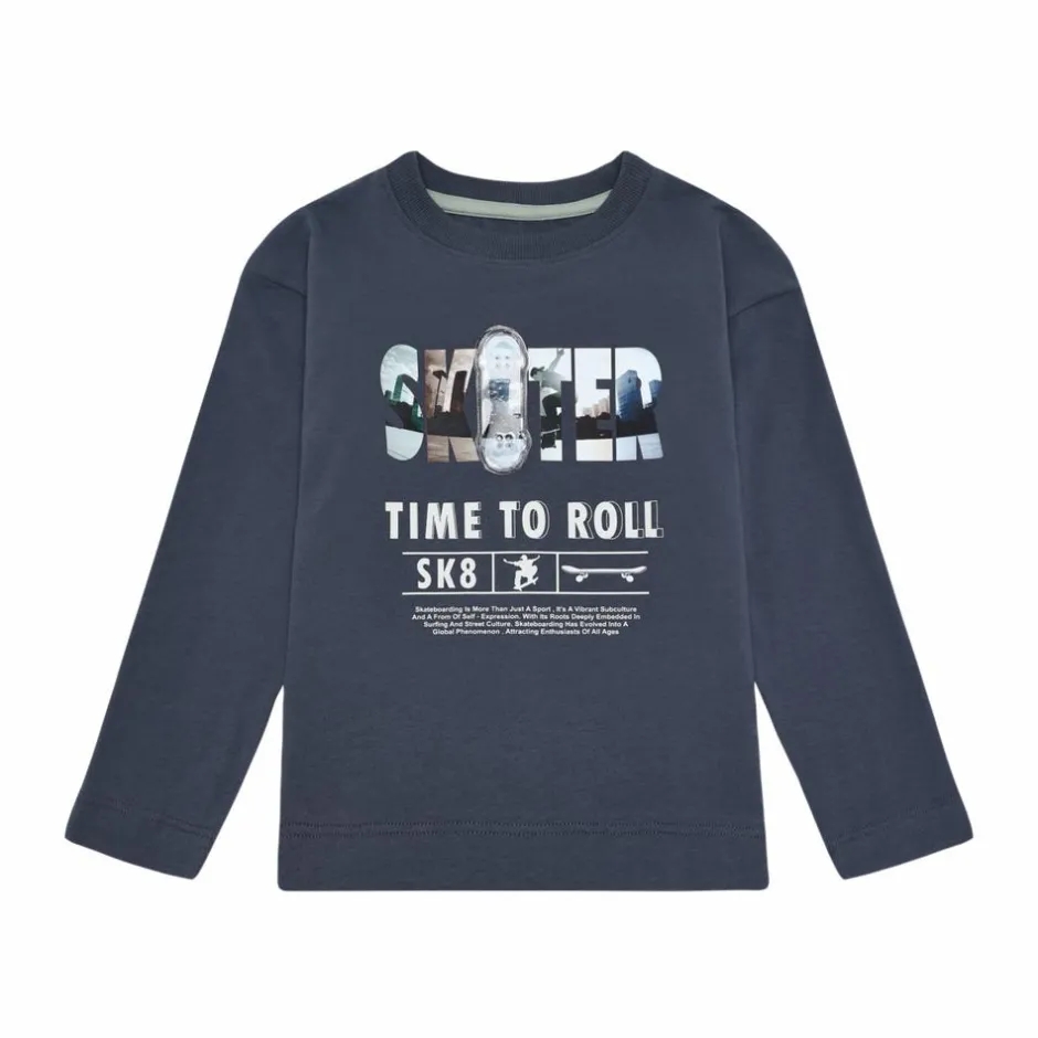 Minymo Drenge T-shirt - Odyssey Gray