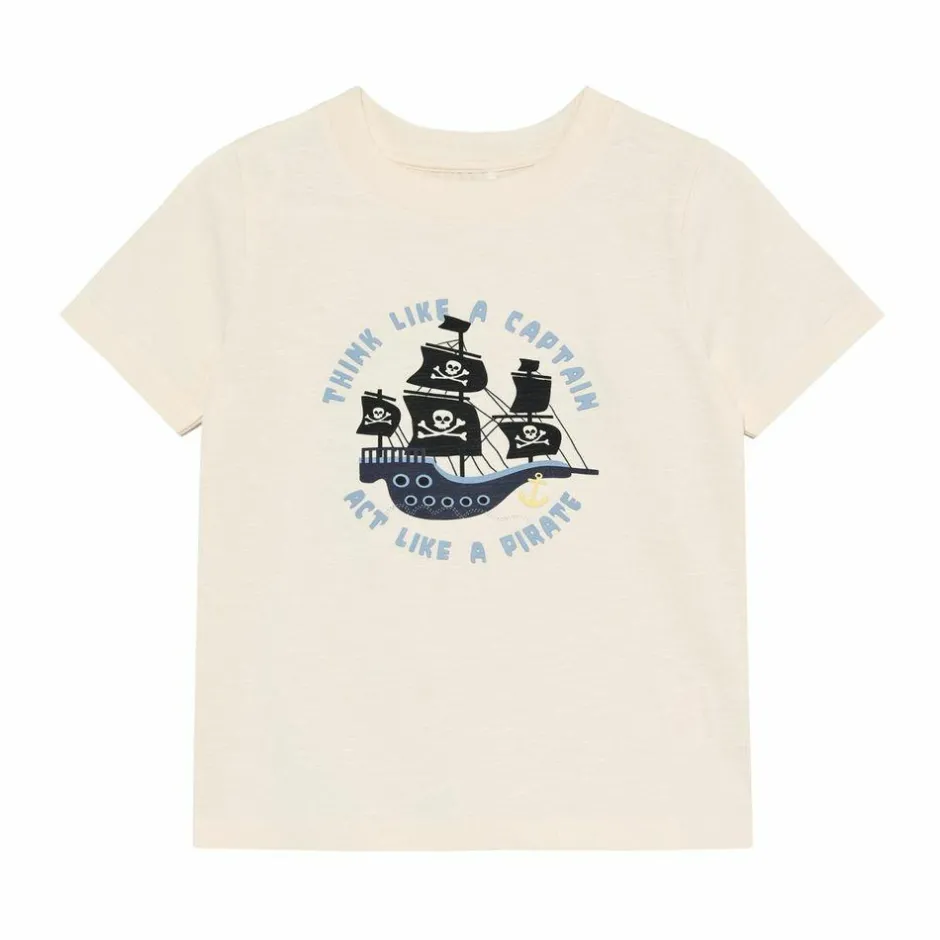 Online Minymo Drenge T-shirt - White Swan