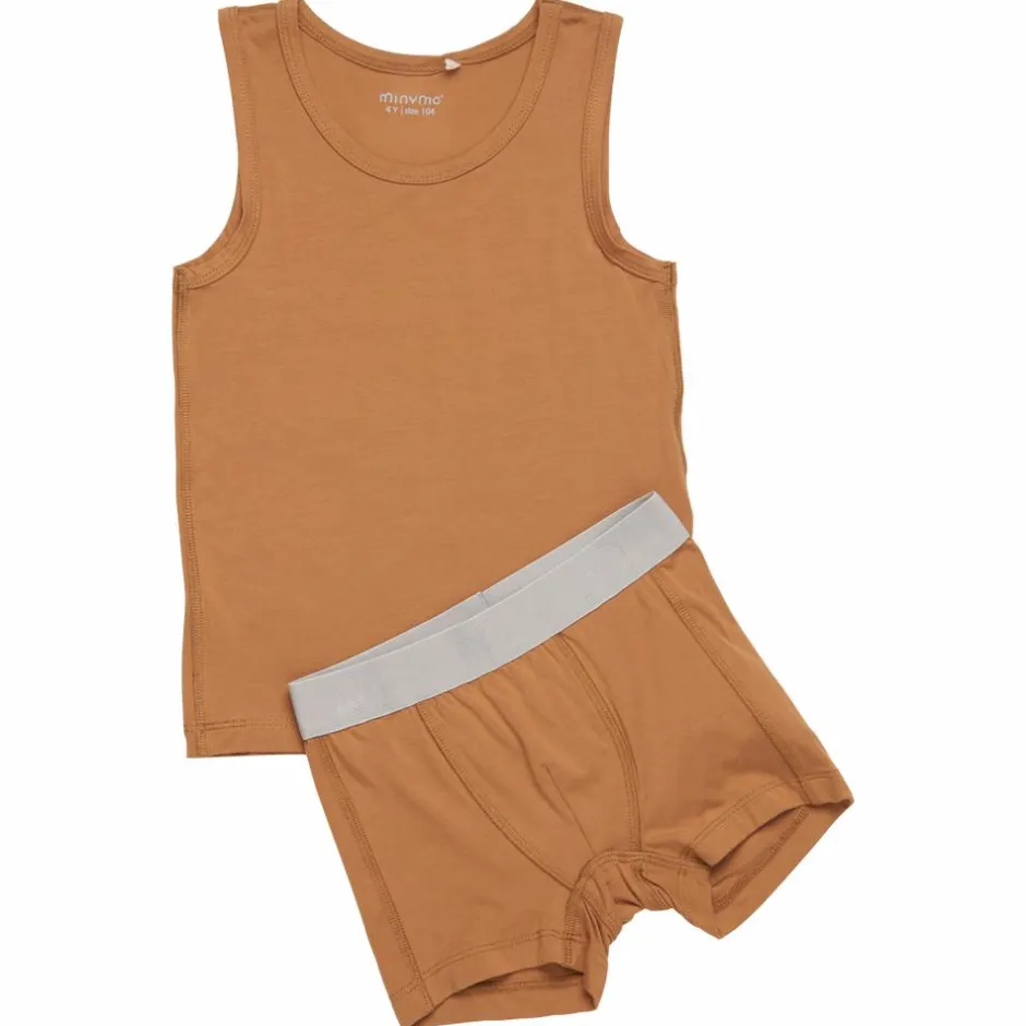 Discount Minymo Drenge Undertøjssæt - Chipmunk
