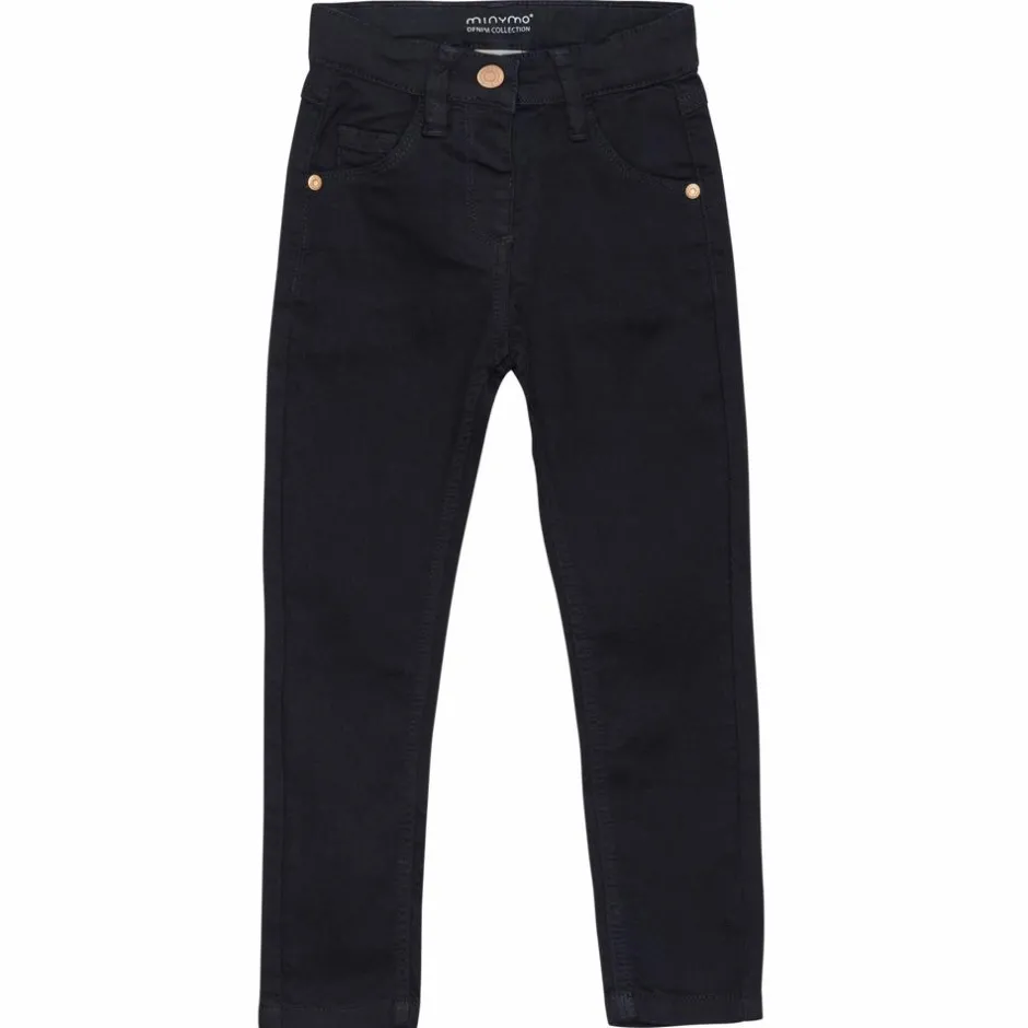 Best Minymo Pige Jeans i økologisk bomuld - Blue Night